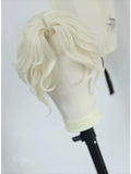 [Styled Wig]I dentity V Red Lady's Illusory Night Tide COS Lace Front Wig Silver White Wig Set