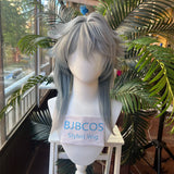 [Styled Wig]Sunday Cosplay Wig Game Honkai: Star Rail HSR Mixed Gray 52CM Hair Heat Resistant Synthetic Halloween Party Wigs