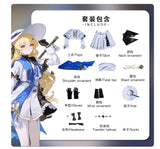 Wuthering Waves Phoebe Cosplay Costume Adult Carnival Anime Halloween Party Costumes Uniform