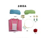 Maomao Cosplay Costume Wig Anime The Apothecary Diaries Mao Mao Plus Size Pink Dress Halloween Party for Women