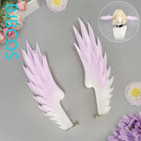 Sunday Robin Cosplay Costume Game Honkai Star Rail HSR Prop Women Colorful Headwear Wings Prop Halloween Carnival Role Play
