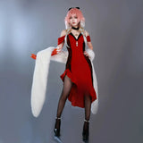 ‌Wuthering Waves‌ Pizzahut Jinxi Wanderer Cosplay Halloween Uniform Carnival Party Play Role Clothes