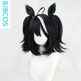 [Styled Wig]‌Kitasan Black Wig Game Women Hair Cosplay Halloween Carnival Party Play Role Cosplay Wig High Heat Resistant