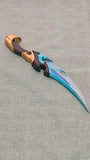 Anime Genshin Impact Lohen Cosplay Halloween Prop Cartoon Coutel Snickersnee Cutlass Weaponry Props Gift