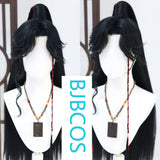 [Styled Wig]Heaven Official's Blessing High ponytail flower city Lace Front Wig COS ancient style costume male styling
