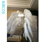 Angewomon Cosplay White Eight Wings Anime Digimon Adventure Cosplay Eight Wings Angel Devil Props Halloween Carnival Party Props