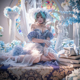 Azur Lane HMS Cheshire Cosplay  Halloween Costume Dress Halloween Party Role Play Outfit Women Wedding Dress