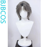 [Styled Wig]Ashes of the Kingdom‌ Lingtong COS wig wolf tail styling gray brown Lace Front Wig wig cover