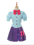 Twilight Sparkle AnimeCosplay Costume Human Dress Sailor Suit Women Skirt JK Students Halloween Carnival Party Uniform Set