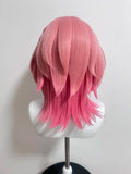 [Styled Wig] Short Pink Cosplay Wig Zenless Zone Zero Remielle Dan Ramiel Style Heat Resistant Hair For Halloween Carnival Role