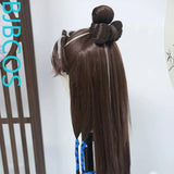 [Styled Wig]Ashes of the Kingdom‌ Zhuge Jin Color blocked Lace Front Wig COS Wig Set