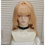 [Styled Wig]Zenless Zone Zero ZZZ Women Hair Realistic Scalp Ahoge Norma Halloween Cosplay Wig High Heat Resistant