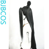 [Styled Wig]Ashes of the Kingdom‌ Black Lace Front Wig COS Zhang Fei wig set, antique style, other characters to picture