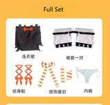 Gachiakuta Anime Amo Cosplay Costume Boot Covers Dress Scarf Shorts Sleeves Convention Halloween Christmas Outfit