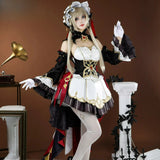 Sandrone Cosplay Costume Genshin Impact Women Dress Halloween Carnival Party Fatui Harbinger Sandrone Maid Cosplay【XS-2XL】