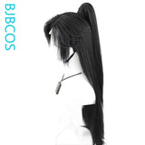 [Styled Wig]Li Shen Ancient Style Ink Burning Ancient Style Versatile Hanfu Male Lace Front Wig COS Style Wig Set