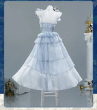 GODDESS OF VICTORY: NIKKE Cinderella Crystal Princess Fashion Halloween Uniform Carnival Party Play Role Clothes