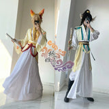 ‌For All Time‌ Ai Yin Lu Chen Cosplaying Little Fox Ancient Style Hanfu Halloween Uniform Carnival Party Play Role Clothes