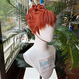 [Styled Wig]Kotone Shiomi Cosplay Wig Game Persona Portable P3P Women Red Brown Hair Heat Resistant Synthetic For Halloween