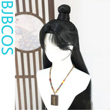[Styled Wig]WHERE WINDS MEET Shen Yilun Lace Front Wig Ancient Style Versatile Male COS Style Wig Set