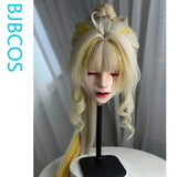 [Styled Wig]‌‌Suisui‌ Cosplay Wig Game Wuthering Waves Woman Long 100CM Light Yellow Heat Resistant Fiber Hair Halloween Party