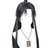 [Styled Wig]The husky and his white cat shizun Ta Xian Jun Ancient Style Versatile Patch COS Shaped Wig Set