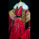 Patriarch of Magic Dao：Original wedding ancient costume Ancient Style Hanfu Halloween Uniform Carnival Party Play Role Clothes