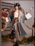 Arknights: Endfield JIE Cosplay Costume Anime Ancient Style Halloween Uniform Carnival Party Play Role Clothes