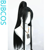 [Styled Wig]Patriarch of Magic Dao Comic version of Blue Forgetting Machine: Xie Lianchu, Wan Ning, Wan Yong Lace Front Wig