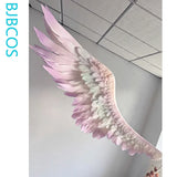 Sunday Robin Cosplay Game Honkai Star Rail Prop Eva Colorful Angel Wings One Wing Length 85CM Halloween Carnival Party Prop