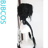 [Styled Wig]WHERE WINDS MEET Shao Dong Jia Female Edition Lace Front Wig COS Hairy Girl Style Wig Set