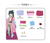 Maomao Cosplay Costume Wig Anime The Apothecary Diaries Mao Mao Plus Size Pink Dress Halloween Party for Women