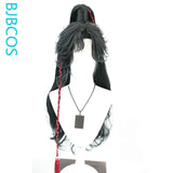 [Styled Wig]Hua Cheng Xiao Chiye Cosplay Lace Front Wig Anime Long Black Hair Ancient Style NPC Versatile COS Halloween Party