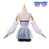 Dorothy Cosplay Costume Game GODDESS OF VICTORY: NIKKE Women White And Black Dress Dorothy Halloween Party Costume XS-3XL