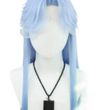 [Styled Wig]Universal lace front wig antique style blue mermaid NPC design creative wig set