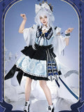 Arknights: Endfield Rosmontis Cosplay Women's Anime Dress Halloween Uniform Carnival Party Play Role Clothes