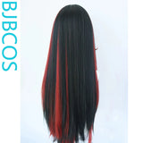 [Styled Wig]Ashes of the Kingdom‌ Zhangjiao red and black color matching COS wig set with Lace Front Wig