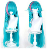 [Styled Wig]‌Neverness to Everness Mint Cosplay Halloween Carnival Party Play Role Cosplay Wig High Heat Resistant