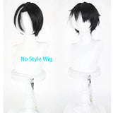 [Styled Wig]‌‌Jingran‌ Cosplay Wig Game Wuthering Waves Woman Long 100CM Black Braided Hair Heat Resistant Fiber Hair Halloween