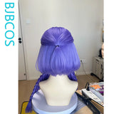 [Styled Wig]Yunara Cosplay Wig Game Anime Woman Light Purple Braids 60CM Hair For Party Role Play Halloween Party Wigs