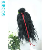 [Styled Wig]Zhong Liquan Cosplay Full Lace Wig Or Patch Wig Anime Long Black Hair Antique Style Versatile Style Halloween Party