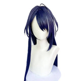 [Styled] Acheron Cosplay Wig HSR Purple Blue White 75cm Long Wig Heat Resistant Synthetic Hair Acheron Cosplay Hair Accessory