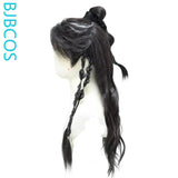 [Styled Wig]Entering Qingyun 27 color matching Lace Front Wig three pointed versatile ancient costume male COS wig styling