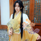 Patriarch Of Magic Dao Cos Lan Xichen/Jin Guangyao Ancient Style Hanfu Halloween Uniform Carnival Party Play Role Clothes