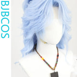 [Styled Wig]Additional Inheritance‌ Wen Xiaohui Lace Front Wig sky blue wolf tail NPC universal styling wig cover