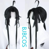 [Styled Wig]Patriarch of Magic Dao Wei Wuxian Blue Forgetting Machine Lace Front Wig bangs piece COS wig