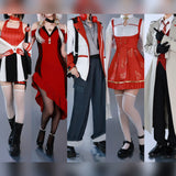 ‌Wuthering Waves‌ Pizzahut Jinxi Wanderer Cosplay Halloween Uniform Carnival Party Play Role Clothes