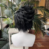 [Styled Wig]Sasuke Uchiha Cosplay Wig Anime Man Short Black Personality Hair Halloween Party Resistant Synthetic Cosplay Wigs