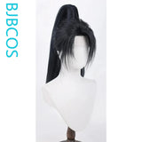 [Styled Wig]Beauty's pointed ancient style Hanfu round neck robe, young man's tall ponytail, cosplay wig