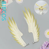 Sunday Robin Cosplay Costume Game Honkai Star Rail HSR Prop Women Colorful Headwear Wings Prop Halloween Carnival Role Play